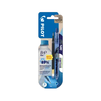 PILOT ΣΤΥΛΟ BEGREEN B2P GEL 0.7 & ΑΝΤΑΛΛΑΚΤΙΚΟ 2Τ ΜΠΛΕ BEGREEN