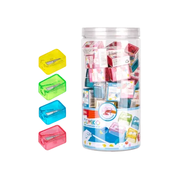 DELI  ΞΥΣΤΡΑ ΜΟΝΗ ΠΛΑΣΤΙΚΗ 8mm COMIKO ΑΣΣΟΡΤΙ ΒΙΤΡΙΝΑ 70Τ (Το προιόν πωλείται σε μεμονωμένα τεμάχια του ενός)