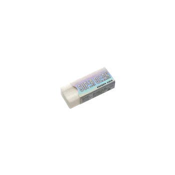 DELI ΒΙΤΡΙΝΑ ΓΕΜΑΤΗ ΓΟΜΑ 41x17x10mm SUPER CLEAN ΛΕΥΚΟ 24 ΤΕΜΑΧΙΑ (Το προιόν πωλείται σε μεμονωμένα τεμάχια του ενός)
