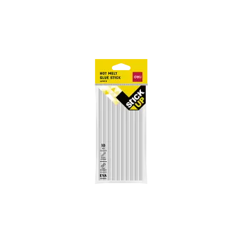 DELI ΚΟΛΛΑ ΣΙΛΙΚΟΝΗΣ BLISTER 10 ΤΕΜΑΧΙΑ Φ7mmx150mm STICK UP ΔΙΑΦΑΝΗ