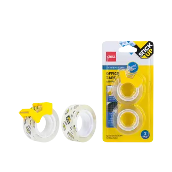 DELI ΚΟΛΛΗΤΙΚΗ ΤΑΙΝΙΑ ΔΙΑΦΑΝΗ ΜΕ ΒΑΣΗ BLISTER 2 ΤΕΜΑΧΙΑ 18mmx18.3m STICK UP 16 ΤΕΜ (Το προιόν πωλείται σε μεμονωμένα τεμάχια του