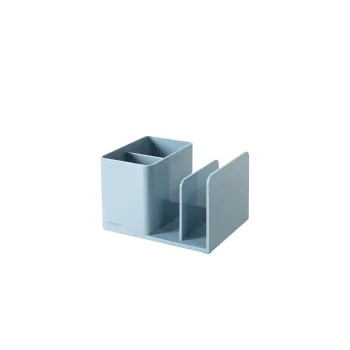 DELI ΣΕΤ ΓΡΑΦΕΙΟΥ 4 ΘΕΣΕΩΝ ΠΛΑΣΤΙΚΟ 120x155x96mm ΚΕΝΟ NUSIGN ΓΑΛΑΖΙΟ