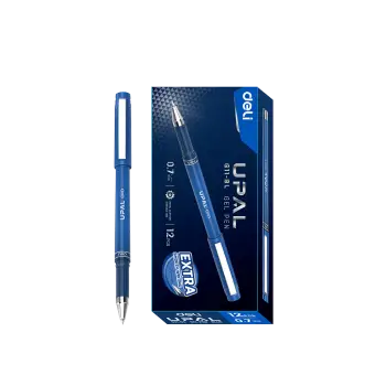 DELI ΣΤΥΛΟ GEL ΚΑΠΑΚΙ ΜΠΛΕ ΜΕΛΑΝΙ 0.7mm UPAL ΜΠΛΕ 12 ΤΕΜΑΧΙΑ (Το προιόν πωλείται σε μεμονωμένα τεμάχια του ενός)