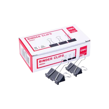 DELI ΠΙΑΣΤΡΑ DOUBLE 25mm Νο4 EFFORTLESS ΜΑΥΡΗ 12 ΤΕΜΑΧΙΑ (Το προιόν πωλείται σε μεμονωμένα τεμάχια του ενός)