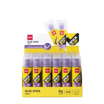 DELI ΒΙΤΡΙΝΑ ΓΕΜΑΤΗ ΚΟΛΛΑ STICK PVP 8gr STICK UP ΜΩΒ 24 ΤΕΜΑΧΙΑ (Το προιόν πωλείται σε μεμονωμένα τεμάχια του ενός)