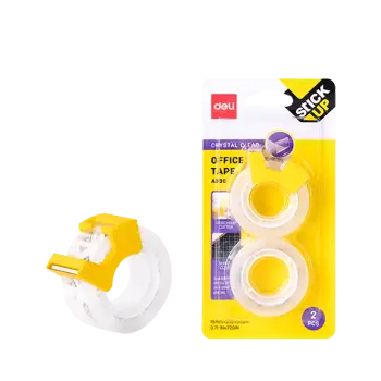 DELI ΚΟΛΛΗΤΙΚΗ ΤΑΙΝΙΑ ΔΙΑΦΑΝΗ ΜΕ ΒΑΣΗ BLISTER 2 ΤΕΜΑΧΙΑ 18mmx27.4m STICK UP 16 ΤΕΜ (Το προιόν πωλείται σε μεμονωμένα τεμάχια του