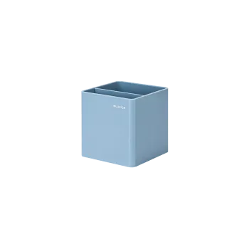 DELI ΜΟΛΥΒΟΘΗΚΗ ΠΛΑΣΤΙΚΗ 2 ΘΕΣΕΩΝ 84x84x86mm NUSIGN ΓΑΛΑΖΙΟ