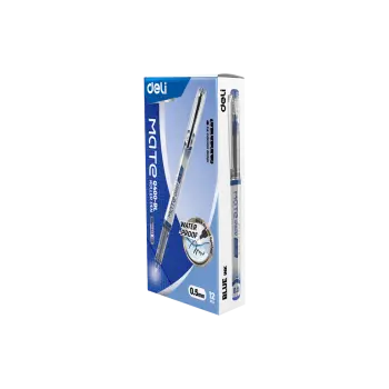 DELI ΣΤΥΛΟ ROLLER ΚΑΠΑΚΙ 0.5mm MATE ΜΠΛΕ 12 ΤΕΜΑΧΙΑ (Το προιόν πωλείται σε μεμονωμένα τεμάχια του ενός)