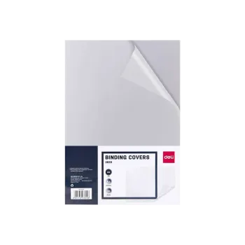 DELI ΕΞΩΦΥΛΛΟ ΒΙΒΛΙΟΔΕΣΙΑΣ PVC Α4 0.2mm ΔΙΑΦΑΝΟ 50 ΤΕΜΑΧΙΑ (Το προιόν πωλείται σε μεμονωμένα τεμάχια του ενός)