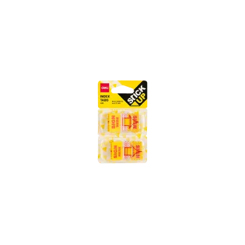 DELI ΣΕΛΙΔΟΔΕΙΚΤΗΣ SIGN IN ΑΥΤΟΚΟΛΛΗΤΟ BLISTER 2x50Φ 44x25mm STICK UP 24 ΤΕΜΑΧΙΑ (Το προιόν πωλείται σε μεμονωμένα τεμάχια του ε