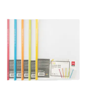 DELI ΦΑΚΕΛΟΣ ΣΥΡΟΜΕΝΗ ΡΑΧΗ PP Α4 E5530 RIO ΔΙΑΦΑΝΟΣ ΑΣΣΟΡΤΙ 5 ΤΕΜΑΧΙΑ (Το προιόν πωλείται σε μεμονωμένα τεμάχια του ενός)