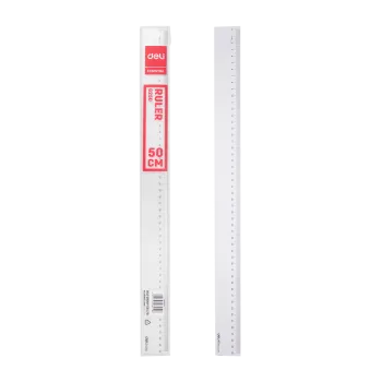 DELI ΥΠΟΔΕΚΑΜΕΤΡΟ 50cm ESSENTIAL ΔΙΑΦΑΝΟ 20 ΤΕΜΑΧΙΑ (Το προιόν πωλείται σε μεμονωμένα τεμάχια του ενός)