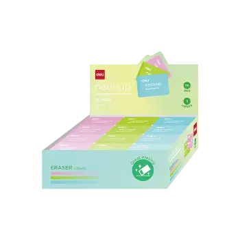 DELI ΒΙΤΡΙΝΑ ΓΕΜΑΤΗ ΓΟΜΑ 39x27x12mm NEONUP ΑΣΣΟΡΤΙ 36 ΤΕΜΑΧΙΑ (Το προιόν πωλείται σε μεμονωμένα τεμάχια του ενός)