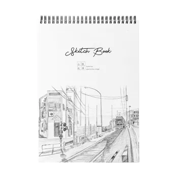 DELI ΜΠΛΟΚ ΣΧΕΔΙΟΥ ΣΠΙΡΑΛ 40 ΦΥΛΛΑ, Α4 (297x210mm) 100gsm