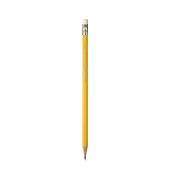 CARAN D'ACHE ΜΟΛΥΒΙ ΕΞΑΓΩΝΙΚΟ ΜΕ ΓΟΜΑ  HB GRAPHITE ΚΙΤΡΙΝΟ 12 ΤΕΜΑΧΙΑ (Το προιόν πωλείται σε μεμονωμένα τεμάχια του ενός)