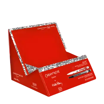 CARAN D'ACHE ΒΙΤΡΙΝΑ ΚΕΝΗ KEITH HARING 30.4x32.5x29.4cm