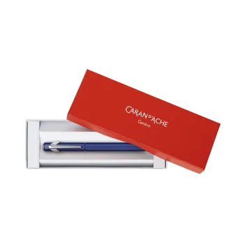 CARAN D'ACHE ΠΕΝΑ MEDIUM 849 PLUME CLASSIC ΜΠΛΕ