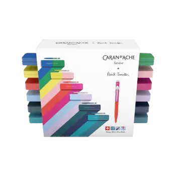 CARAN D'ACHE ΒΙΤΡΙΝΑ ΣΤΥΛΟ BALLPOINT MEDIUM 849 PAUL SMITH (Το προιόν πωλείται σε μεμονωμένα τεμάχια του ενός)
