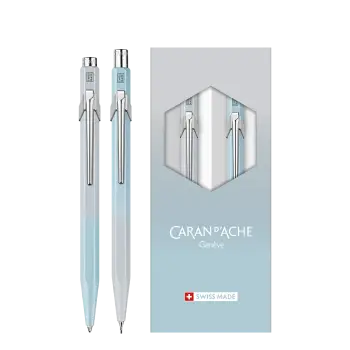 CARAN D'ACHE ΣΤΥΛΟ BALLPOINT 849 & ΜΟΛΥΒΙ ΜΗΧΑΝΙΚΟ 0.5mm 844 ΣΕΤ LTD 2024 BLUE LAGOON