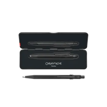 CARAN D'ACHE ΜΟΛΥΒΙ ΜΗΧΑΝΙΚΟ 2mm ΣΕ ΚΟΥΤΙ ΜΕΤΑΛΛΙΚΟ FIXPENCIL ΜΑΥΡΟ