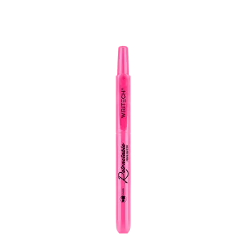 WRITECH ΜΑΡΚΑΔΟΡΟΣ ΥΠΟΓΡΑΜΜΙΣΗΣ ΚΟΥΜΠΙ 1-4mm RETRACTABLE NEON ΡΟΖ 12 ΤΕΜΑΧΙΑ (Το προιόν πωλείται σε μεμονωμένα τεμάχια του ενός)