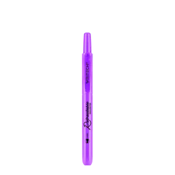 WRITECH ΜΑΡΚΑΔΟΡΟΣ ΥΠΟΓΡΑΜΜΙΣΗΣ ΚΟΥΜΠΙ 1-4mm RETRACTABLE NEON ΜΩΒ 12 ΤΕΜΑΧΙΑ (Το προιόν πωλείται σε μεμονωμένα τεμάχια του ενός)