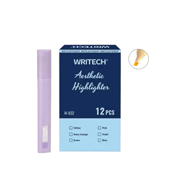 WRITECH ΜΑΡΚΑΔΟΡΟΣ ΥΠΟΓΡΑΜΜΙΣΗΣ ΠΛΑΚΕ 1-5.5mm AESTHETIC PASTEL ΛΙΛΑ 12 ΤΕΜΑΧΙΑ (Το προιόν πωλείται σε μεμονωμένα τεμάχια του ενό