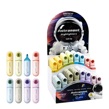 WRITECH ΒΙΤΡΙΝΑ ΓΕΜΑΤΗ ΜΑΡΚΑΔΟΡΟΣ ΥΠΟΓΡΑΜΜΙΣΗΣ ΠΛΑΚΕ 1-5.5mm ASTRONAUT PASTEL/VI (Το προιόν πωλείται σε μεμονωμένα τεμάχια του ε