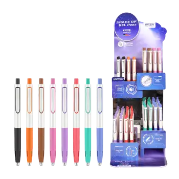 WRITECH ΒΙΤΡΙΝΑ ΓΕΜΑΤΗ ΣΤΥΛΟ GEL ΚΟΥΜΠΙ ΜΠΛΕ ΜΕΛΑΝΙ 0.7mm SPACE UP 96 ΤΕΜΑΧΙΑ (Το προιόν πωλείται σε μεμονωμένα τεμάχια του ενός