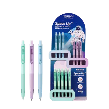 WRITECH ΒΙΤΡΙΝΑ ΓΕΜΑΤΗ ΜΟΛΥΒΙ ΜΗΧΑΝΙΚΟ 0.7mm SPACE UP 38 ΤΕΜΑΧΙΑ (Το προιόν πωλείται σε μεμονωμένα τεμάχια του ενός)