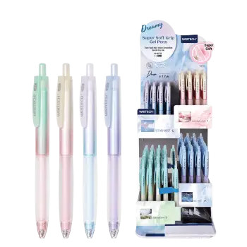 WRITECH ΒΙΤΡΙΝΑ ΓΕΜΑΤΗ ΣΤΥΛΟ GEL ΚΟΥΜΠΙ ΜΠΛΕ ΜΕΛΑΝΙ 0.7mm SUPER SOFT GRIP 96 ΤΕΜΑ? (Το προιόν πωλείται σε μεμονωμένα τεμάχια του