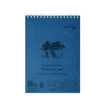 SMLT ART ΜΠΛΟΚ ΑΚΟΥΑΡΕΛΑΣ ΣΠΙΡΑΛ 35 ΦΥΛΛΑ Α4 280gsm