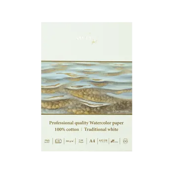 SMLT ART ΜΠΛΟΚ ΑΚΟΥΑΡΕΛΑΣ 10 ΦΥΛΛΑ Α4 300gsm