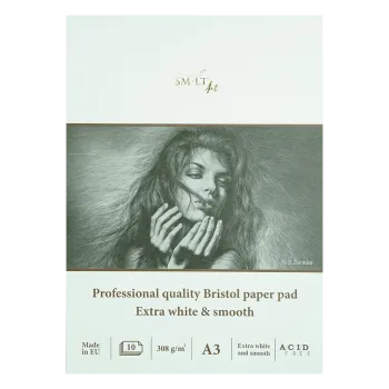 SMLT ART ΜΠΛΟΚ ΣΧΕΔΙΟΥ BRISTOL 10 ΦΥΛΛΑ Α3 308gsm