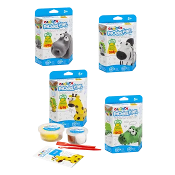 CARIOCA ΠΗΛΟΣ BLISTER 3x4 ΣΧΕΔΙΑ 40gr & 25gr MODELIGHT PLAY BOX ΣΑΦΑΡΙ 12 ΤΕΜΑΧΙΑ (Το προιόν πωλείται σε μεμονωμένα τεμάχια