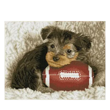 DIAMOND DOTZ ΚΑΤΑΣΚΕΥΗ ΨΗΦΙΔΩΤΟ ΚΑΜΒΑΣ BLISTER 32x41cm SQUARES KOYTABΙ