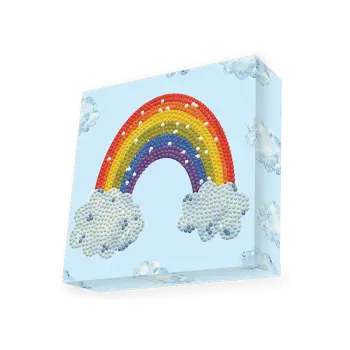 DIAMOND DOTZ ΚΑΤΑΣΚΕΥΗ ΨΗΦΙΔΩΤΟ BOX 15x15cm DOTZBOX ΟΥΡΑΝΙΟ ΤΟΞΟ