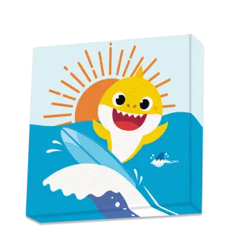DIAMOND DOTZ ΚΑΤΑΣΚΕΥΗ ΨΗΦΙΔΩΤΟ BOX 28x28cm DOTZBOX BABY SHARK