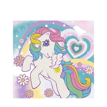 DIAMOND DOTZ ΚΑΤΑΣΚΕΥΗ ΨΗΦΙΔΩΤΟ BOX 28x28cm DOTZBOX MY LITTLE PONY