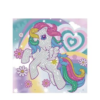 DIAMOND DOTZ ΚΑΤΑΣΚΕΥΗ ΨΗΦΙΔΩΤΟ BOX 28x28cm BIG DOTZBOX MY LITTLE PONY