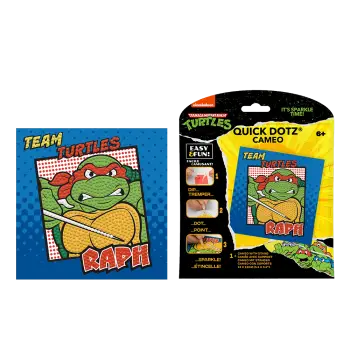 DIAMOND DOTZ ΚΑΤΑΣΚΕΥΗ ΨΗΦΙΔΩΤΟ ΚΑΔΡΑΚΙ BLISTER 13x13cm QUICK DOTZ ΧΕΛΩΝΟΝΙΤΖΑΚΙ