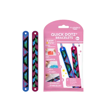 DIAMOND DOTZ ΚΑΤΑΣΚΕΥΗ ΨΗΦΙΔΩΤΟ ΒΡΑΧΙΟΛΙ BLISTER 2 ΤΕΜΑΧΙΑ 14x1.4cm QUICK DOTZ ΓΕΩΜ?