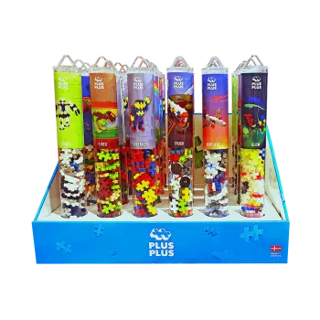 PLUS-PLUS ΒΙΤΡΙΝΑ ΓΕΜΑΤΗ ΤΟΥΒΛΑΚΙΑ SUPERHERO/GLOW IN THE DARK/T-REX/ROBOT/AIRPLANE/TRUCK ΑΣΣΟ? (Το προιόν πωλείται σε μεμονωμένα