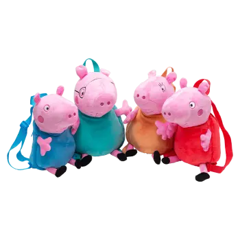 PEPPA PIG ΣΑΚΙΔΙΟ ΠΛΑΤΗΣ ΛΟΥΤΡΙΝΟ ΑΣΣΟΡΤΙ