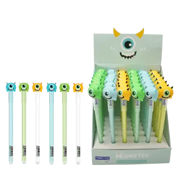 METRON KIDS ΒΙΤΡΙΝΑ ΓΕΜΑΤΗ ΣΤΥΛΟ GEL ΠΟΥ ΣΒΗΝΕΙ ΜΠΛΕ MΕΛΑΝΙ 0.7mm MONSTER 36 ΤΕΜ? (Το προιόν πωλείται σε μεμονωμένα τεμάχια του