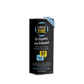 KTOYZ ΠΑΙΧΝΙΔΙ ΕΚΠΑΙΔΕΥΤΙΚΟ ΣΗΜΑΙΕΣ ΤΟΥ ΚΟΣΜΟΥ 3+ LEARNING TUBE