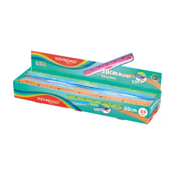 KEYROAD ΥΠΟΔΕΚΑΜΕΤΡΟ 30cm SOFT TOUCH 24 ΤΕΜΑΧΙΑ (Το προιόν πωλείται σε μεμονωμένα τεμάχια του ενός)