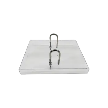 ΒΑΣΗ ΗΜΕΡΟΛΟΓΙΟΥ ΠΛΑΣΤΙΚΗ ΜΕ ΜΕΤΑΛΛΙΚΟ ΜΗΧΑΝΙΣΜΟ ΔΙΑΦΑΝΗ