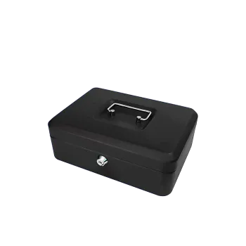 METRON ΧΡΗΜΑΤΟΚΙΒΩΤΙΟ 10` 20x18x9cm ΜΑΥΡΟ