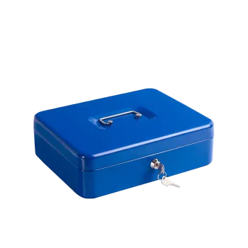 METRON ΧΡΗΜΑΤΟΚΙΒΩΤΙΟ 12` 30x24x9cm ΜΠΛΕ